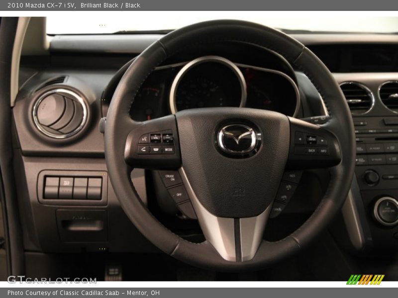 Brilliant Black / Black 2010 Mazda CX-7 i SV