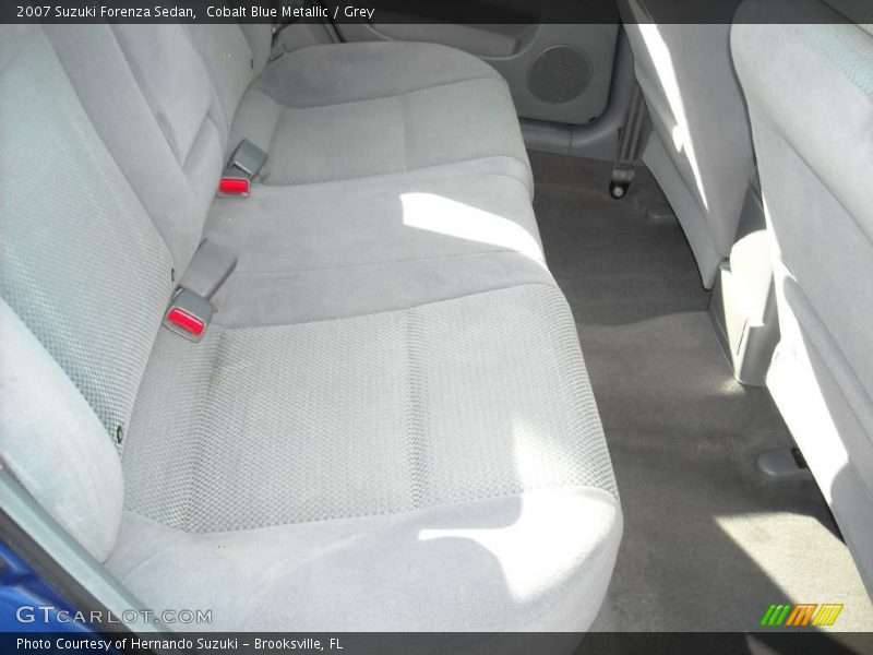 Cobalt Blue Metallic / Grey 2007 Suzuki Forenza Sedan