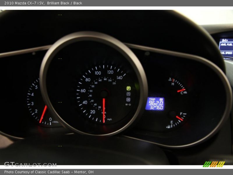 Brilliant Black / Black 2010 Mazda CX-7 i SV