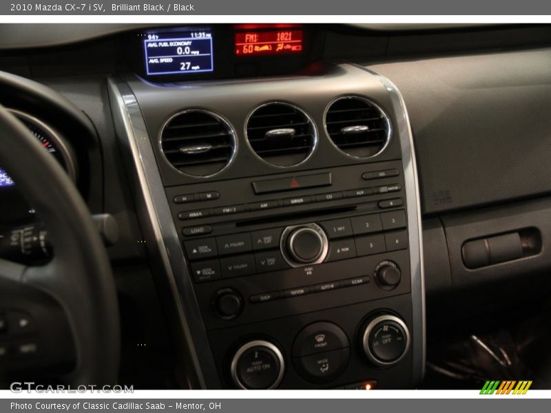 Brilliant Black / Black 2010 Mazda CX-7 i SV