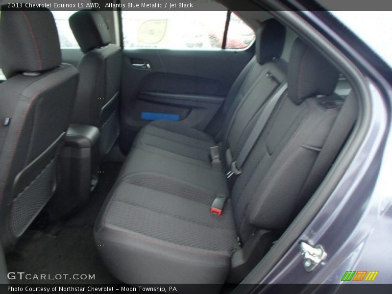 Atlantis Blue Metallic / Jet Black 2013 Chevrolet Equinox LS AWD