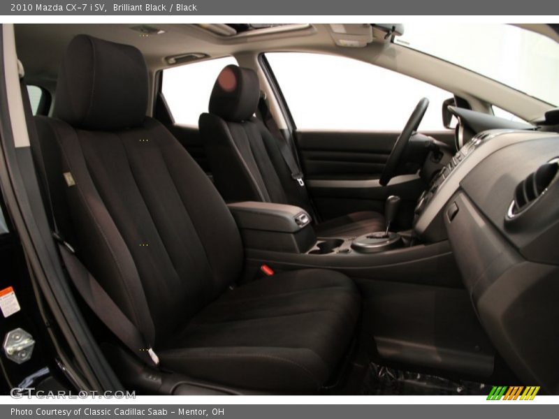 Brilliant Black / Black 2010 Mazda CX-7 i SV