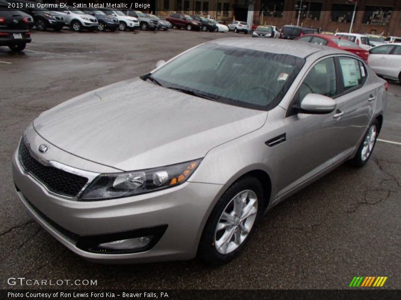 Satin Metal Metallic / Beige 2013 Kia Optima EX