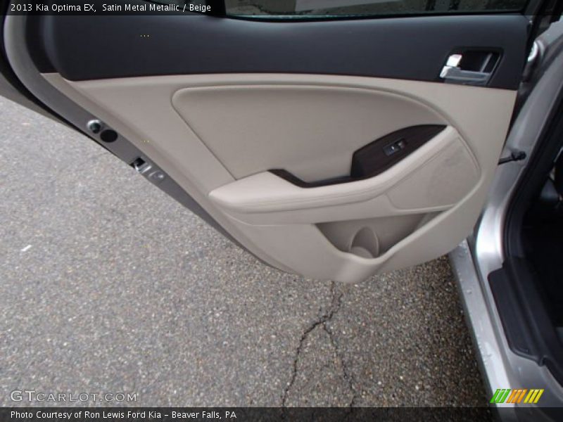 Satin Metal Metallic / Beige 2013 Kia Optima EX