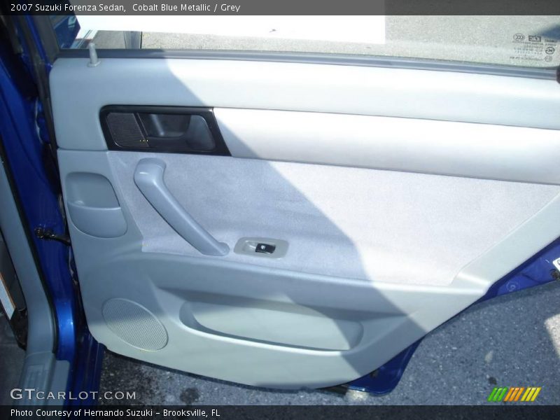 Cobalt Blue Metallic / Grey 2007 Suzuki Forenza Sedan