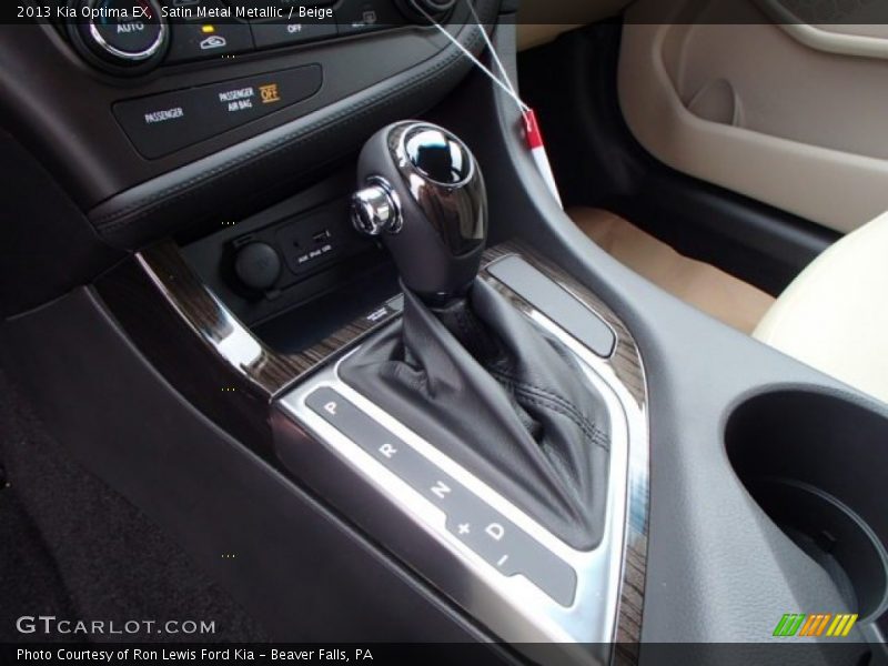 Satin Metal Metallic / Beige 2013 Kia Optima EX