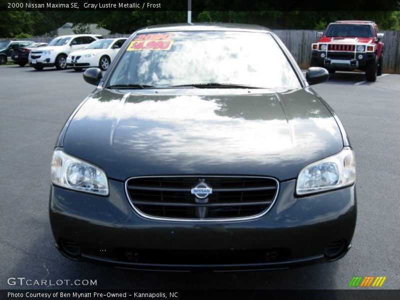 Gray Lustre Metallic / Frost 2000 Nissan Maxima SE