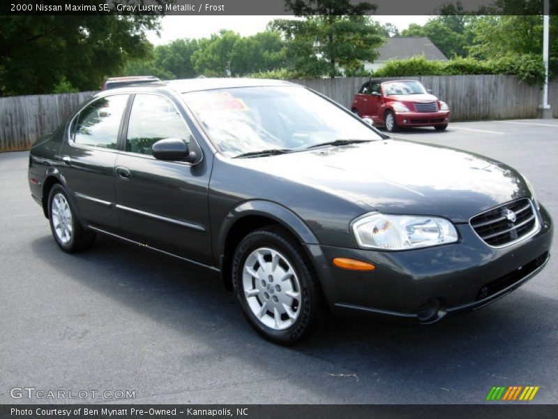 Gray Lustre Metallic / Frost 2000 Nissan Maxima SE