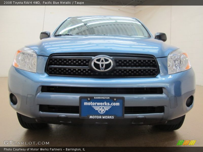 Pacific Blue Metallic / Taupe 2008 Toyota RAV4 4WD