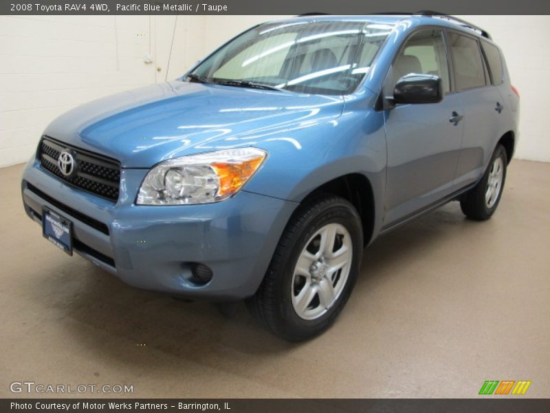 Pacific Blue Metallic / Taupe 2008 Toyota RAV4 4WD