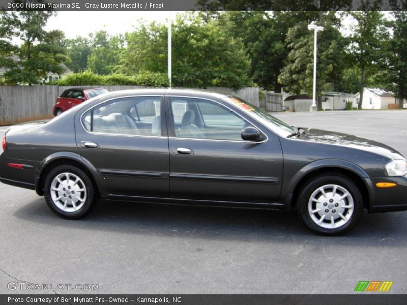 Gray Lustre Metallic / Frost 2000 Nissan Maxima SE