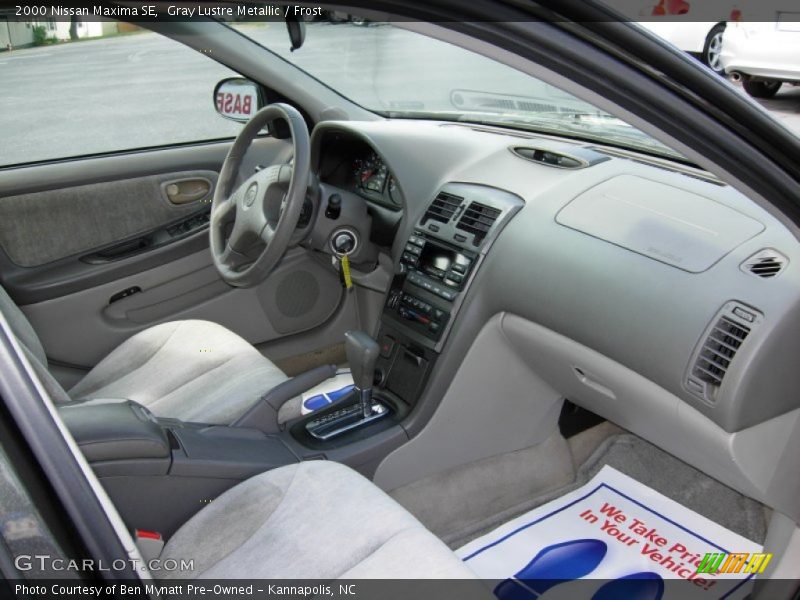 Gray Lustre Metallic / Frost 2000 Nissan Maxima SE