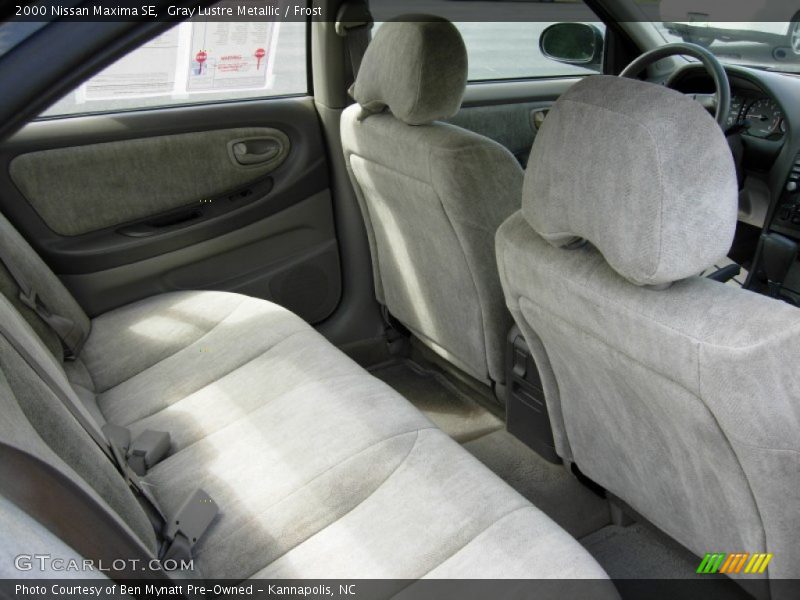 Gray Lustre Metallic / Frost 2000 Nissan Maxima SE
