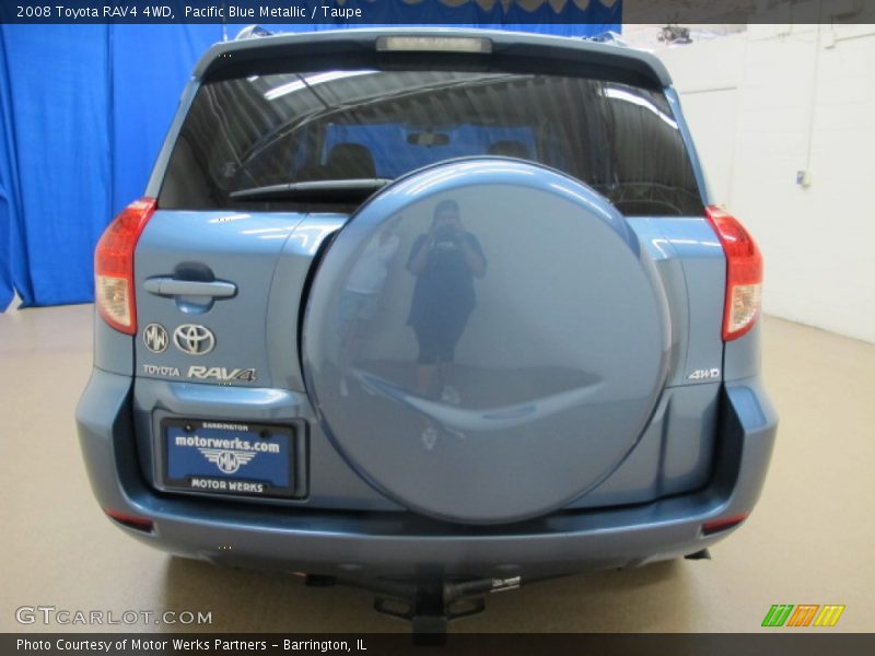 Pacific Blue Metallic / Taupe 2008 Toyota RAV4 4WD