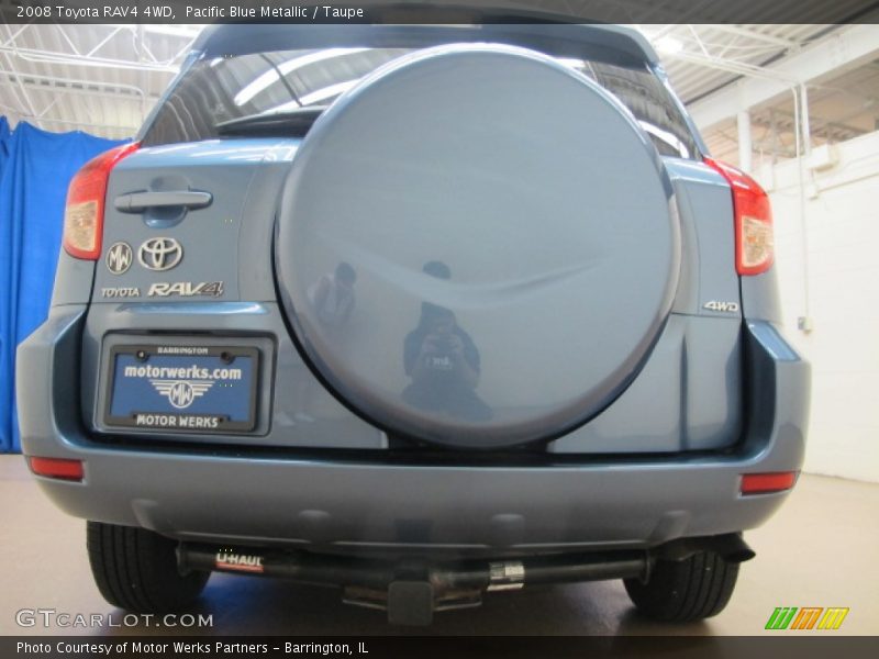 Pacific Blue Metallic / Taupe 2008 Toyota RAV4 4WD