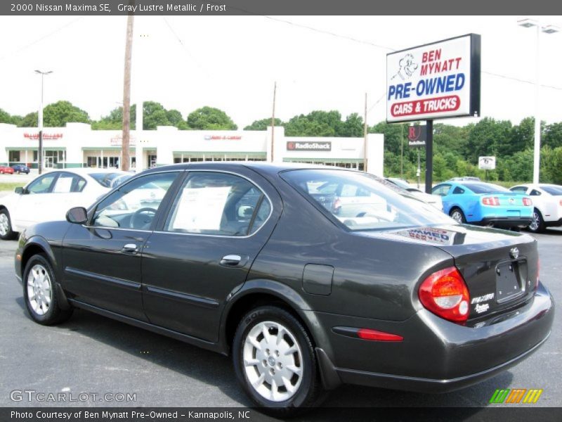 Gray Lustre Metallic / Frost 2000 Nissan Maxima SE
