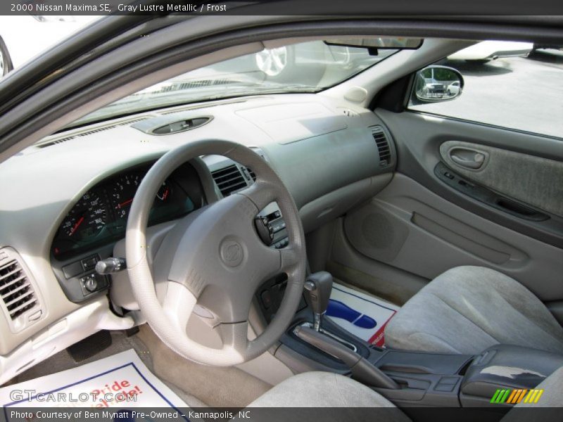 Gray Lustre Metallic / Frost 2000 Nissan Maxima SE