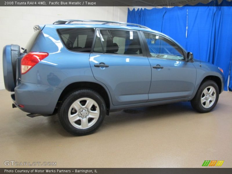 Pacific Blue Metallic / Taupe 2008 Toyota RAV4 4WD