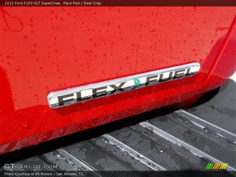 Race Red / Steel Gray 2013 Ford F150 XLT SuperCrew