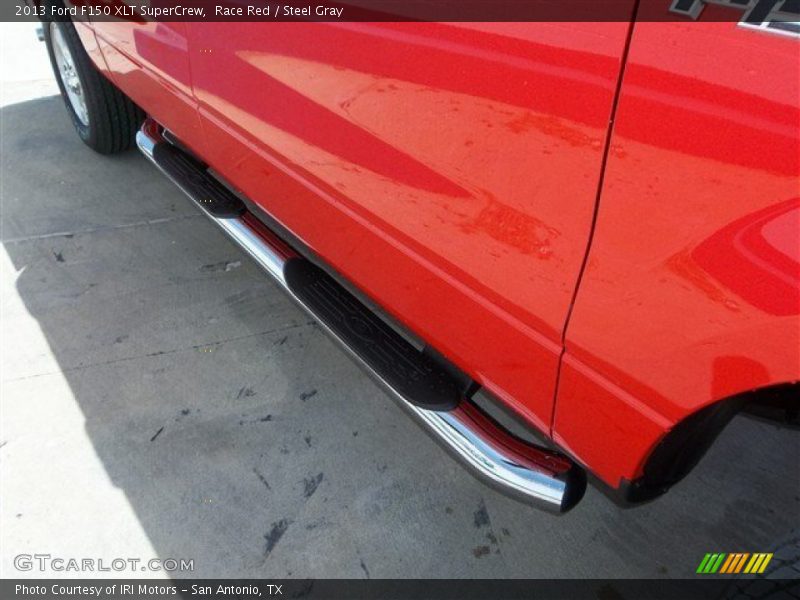 Race Red / Steel Gray 2013 Ford F150 XLT SuperCrew