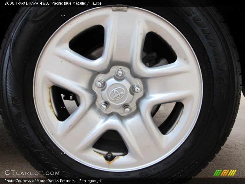 Pacific Blue Metallic / Taupe 2008 Toyota RAV4 4WD