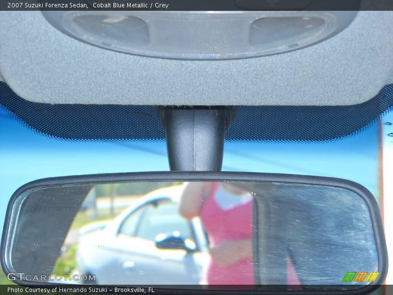 Cobalt Blue Metallic / Grey 2007 Suzuki Forenza Sedan