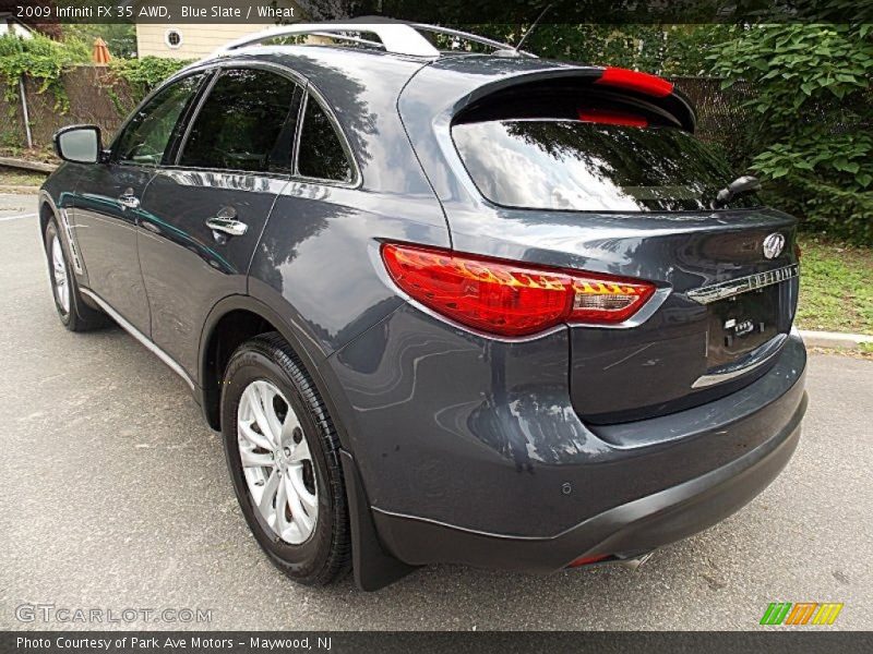 Blue Slate / Wheat 2009 Infiniti FX 35 AWD