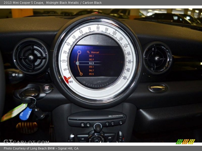 Midnight Black Metallic / Carbon Black 2013 Mini Cooper S Coupe