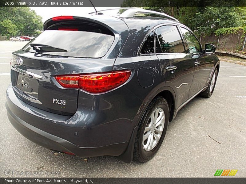 Blue Slate / Wheat 2009 Infiniti FX 35 AWD
