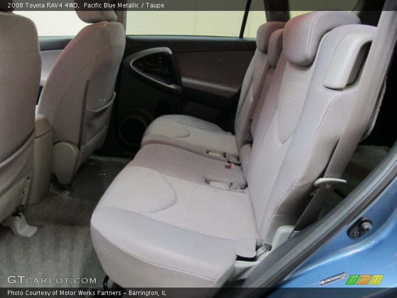 Pacific Blue Metallic / Taupe 2008 Toyota RAV4 4WD