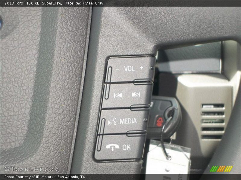 Race Red / Steel Gray 2013 Ford F150 XLT SuperCrew