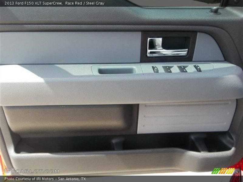 Race Red / Steel Gray 2013 Ford F150 XLT SuperCrew