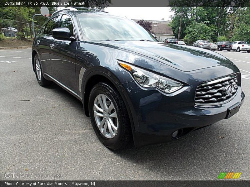 Blue Slate / Wheat 2009 Infiniti FX 35 AWD