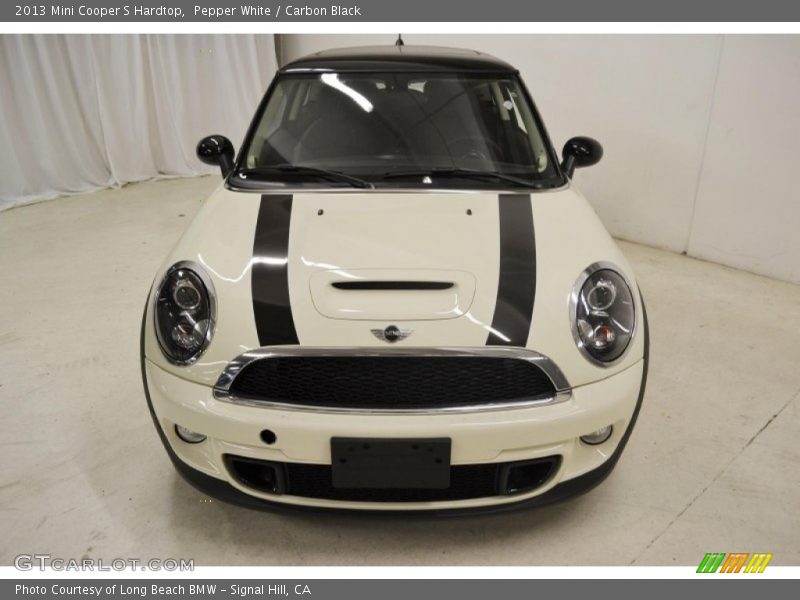 Pepper White / Carbon Black 2013 Mini Cooper S Hardtop