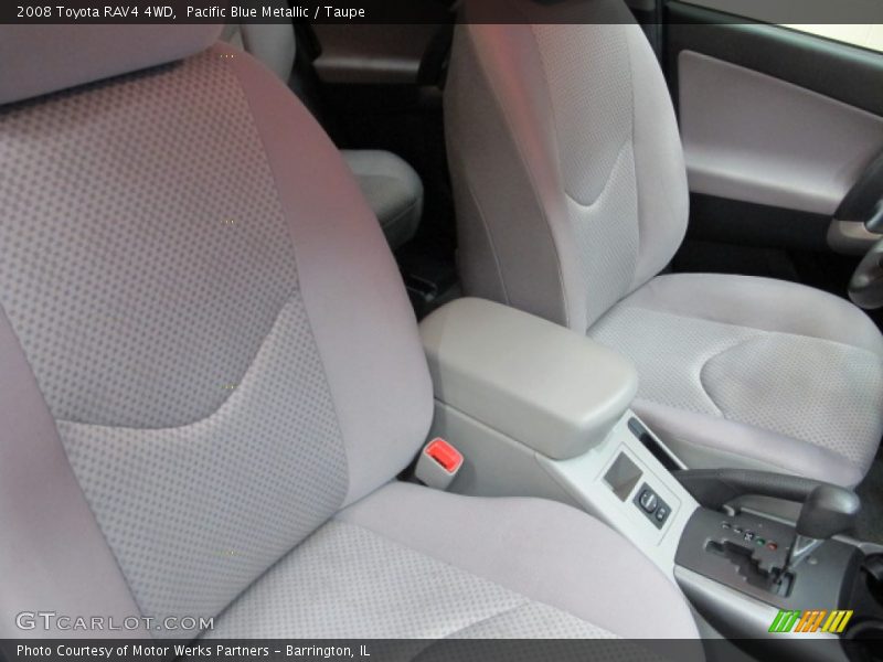 Pacific Blue Metallic / Taupe 2008 Toyota RAV4 4WD