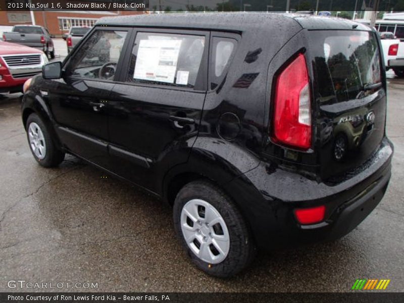 Shadow Black / Black Cloth 2013 Kia Soul 1.6