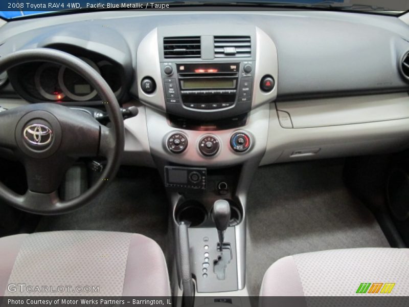 Pacific Blue Metallic / Taupe 2008 Toyota RAV4 4WD