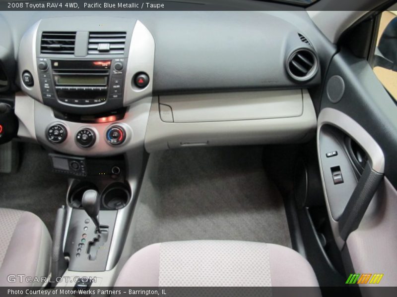 Pacific Blue Metallic / Taupe 2008 Toyota RAV4 4WD