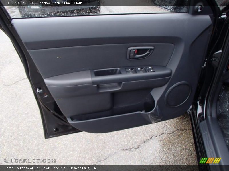 Shadow Black / Black Cloth 2013 Kia Soul 1.6