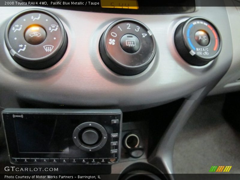 Pacific Blue Metallic / Taupe 2008 Toyota RAV4 4WD