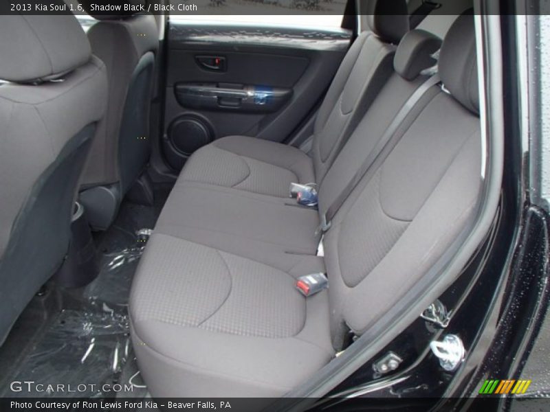 Shadow Black / Black Cloth 2013 Kia Soul 1.6