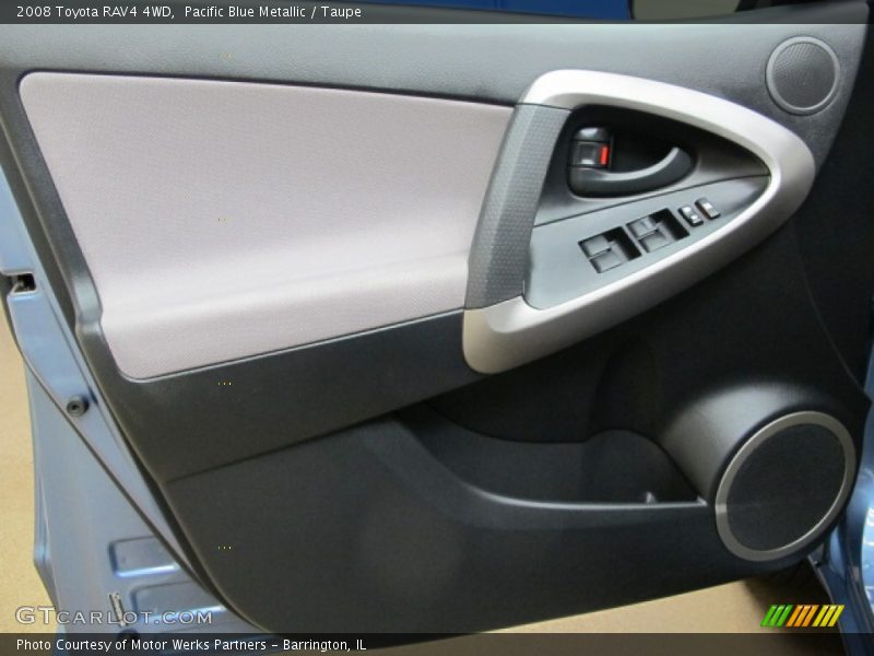 Pacific Blue Metallic / Taupe 2008 Toyota RAV4 4WD