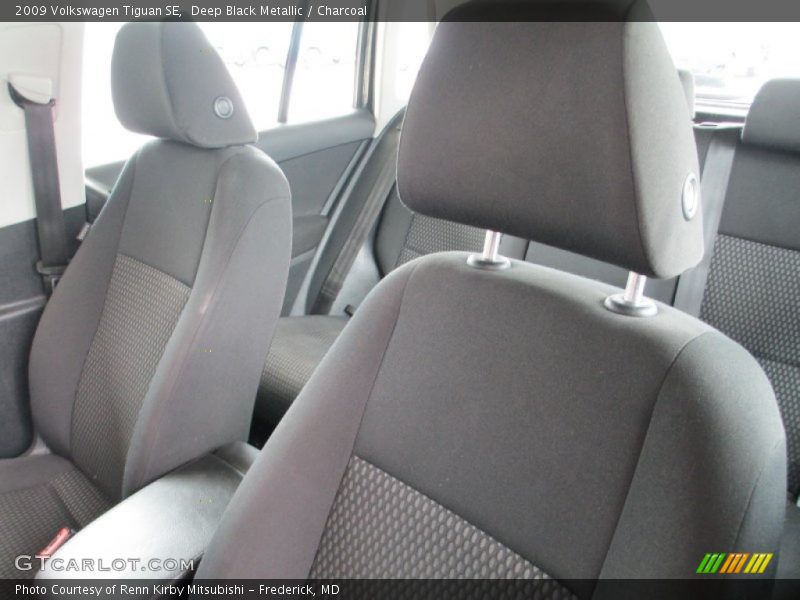 Deep Black Metallic / Charcoal 2009 Volkswagen Tiguan SE
