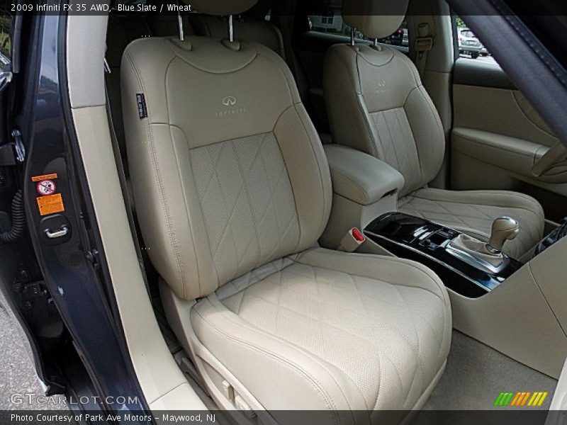 Front Seat of 2009 FX 35 AWD