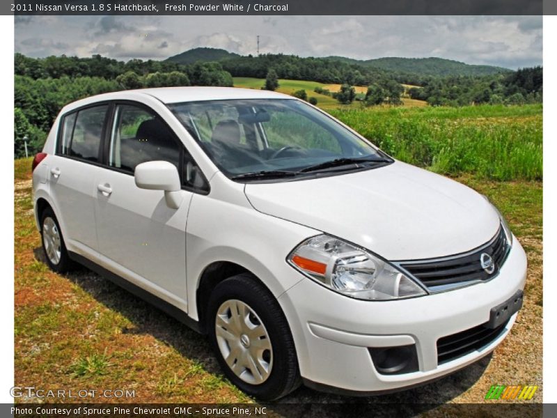 Front 3/4 View of 2011 Versa 1.8 S Hatchback