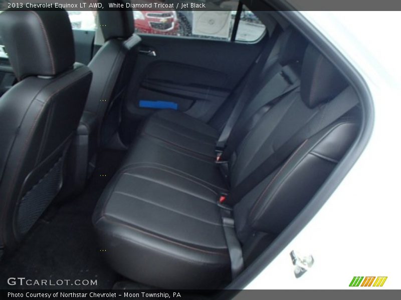 White Diamond Tricoat / Jet Black 2013 Chevrolet Equinox LT AWD