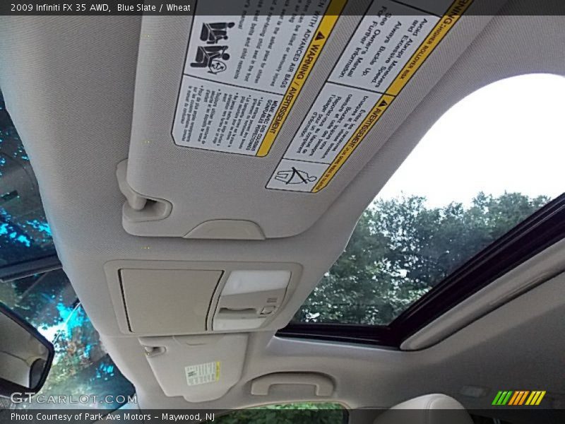 Blue Slate / Wheat 2009 Infiniti FX 35 AWD
