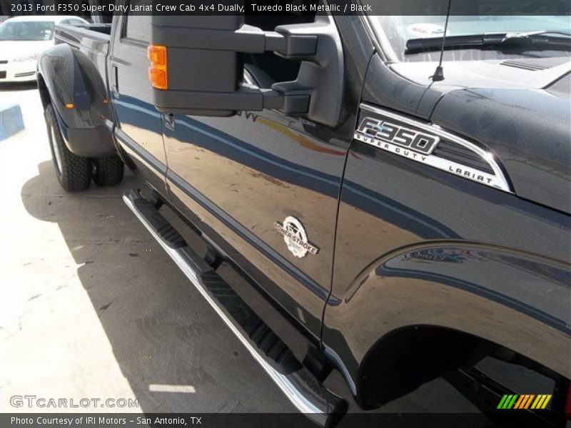 Tuxedo Black Metallic / Black 2013 Ford F350 Super Duty Lariat Crew Cab 4x4 Dually