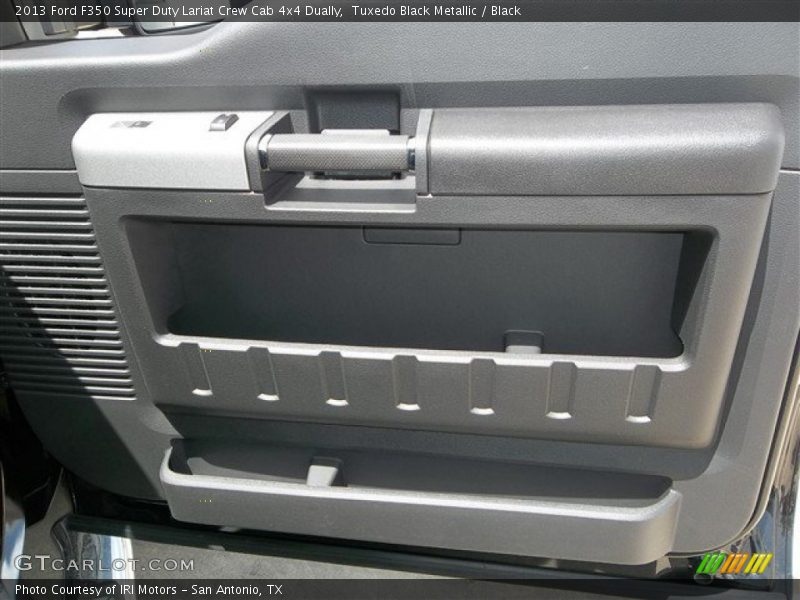 Tuxedo Black Metallic / Black 2013 Ford F350 Super Duty Lariat Crew Cab 4x4 Dually
