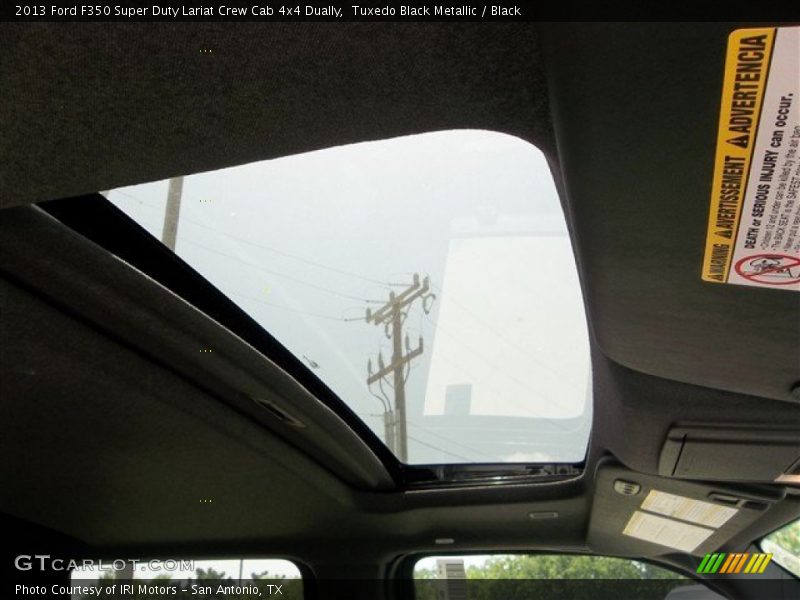 Tuxedo Black Metallic / Black 2013 Ford F350 Super Duty Lariat Crew Cab 4x4 Dually